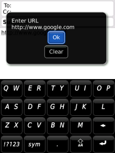 Tiny URL for BlackBerry Messenger BBM