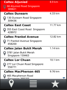 Caltex Station Locator