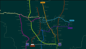 Jakarta Busway Map