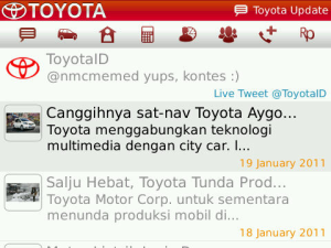 M-TOYOTA for BlackBerry Storm