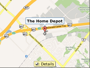 The Depot Finder