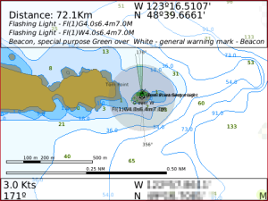 Marine Map Navigator for blackberry app Screenshot