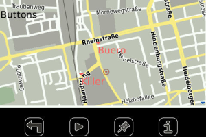 dcWAY for blackberry app Screenshot