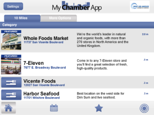 MyChamberApp for blackberry app Screenshot