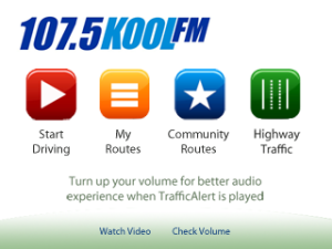 107.5 Kool FM Traffic