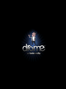 Drome by Taste My City for blackberry app Screenshot