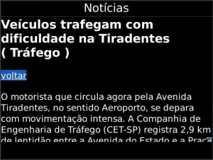 Apontador Transito