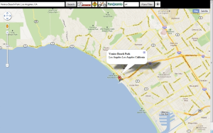Map Search for Google for blackberry app Screenshot