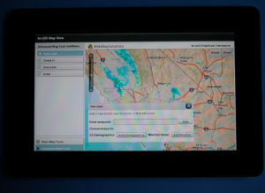 GeoMobile for ArcGIS for blackberry app Screenshot