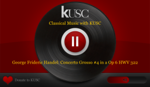 Classical KUSC for blackberry