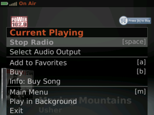 Power 102.9 for blackberry