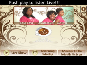 Café Mocha Radio for blackberry