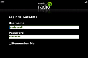 mundu radio for blackberry