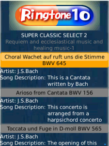 Ringtone10SUPER CLASSIC SELECT 2 for blackberry