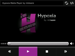 Hypoxia - WiFi Media Player for blackberry