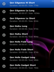 Ringing Pro Ringtones Qen Collection