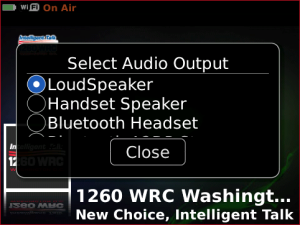 1260 WRC Washington for blackberry