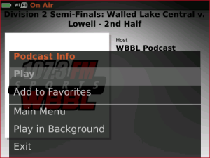 107.3 WBBL-FM for blackberry