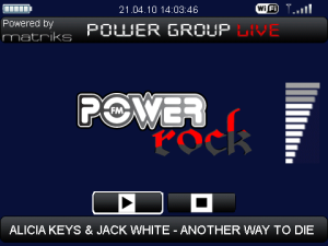 PowerGroup for blackberry