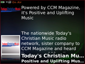 Todays Christian Music for blackberry