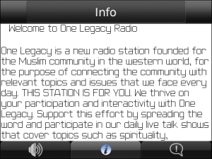 One Legacy Radio