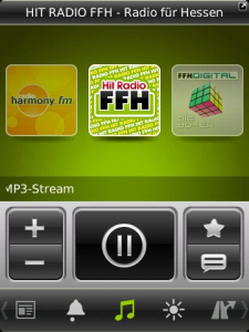 HIT RADIO FFH for blackberry