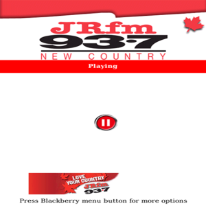 New Country 93.7 JRfm for blackberry