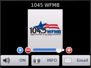 1045 WFMB for blackberry