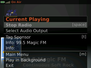 99.5 Magic FM for blackberry