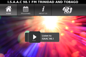 ISAAC 98.1 FM Mobile Radio Player