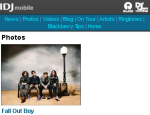 Island Def Jam Mobile for blackberry