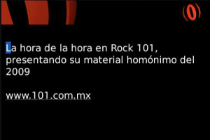 Rock101 for blackberry