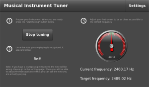 Instrument Tuner for blackberry