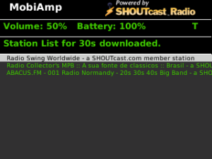Holiday Music Radio from MobiAmp for blackberry