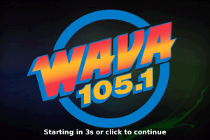 105.1 WAVA-FM for blackberry