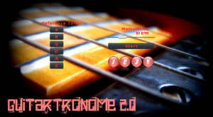 GuitarTronome for blackberry