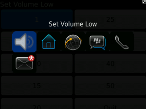 Set Volume Low