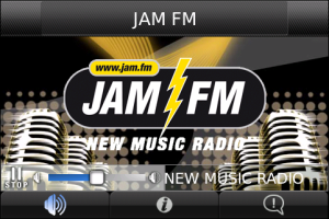 JAM FM New Music Radio for blackberry