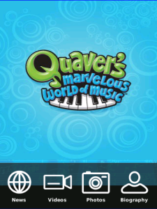 Quavers Marvelous World of Music for blackberry