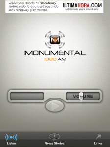 Monumental 1080 for blackberry