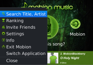 Mobion Music Premium for blackberry