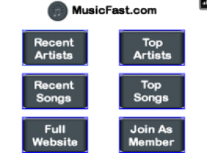 MusicFast for blackberry