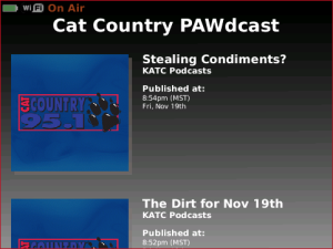 Cat Country 95.1 for blackberry