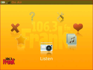 106.3 Frank FM for blackberry