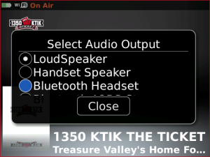 1350 KTIK The Ticket for blackberry