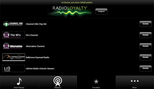 RadioLoyalty for blackberry