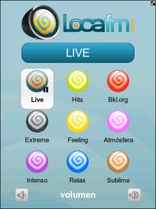 Loca FM for blackberry