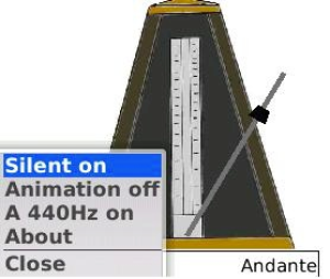 Classic Metronome for blackberry