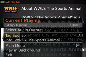 WWLS The Sports Animal for blackberry