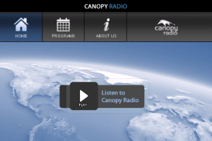 Canopy Radio for blackberry